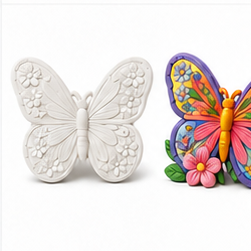 Butterfly Garden Plaque Paint Kit
