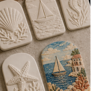 Coastal Paint & Sip Party Box for Adults