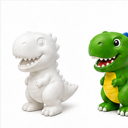 Dinosaur Figurine Paint Kit