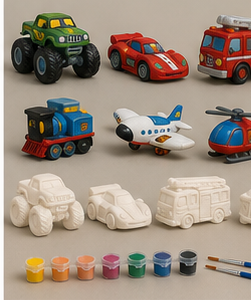 Things That Go Party Paint Kit Combo Box