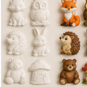 Woodland Friends Party Paint Kit Combo Box